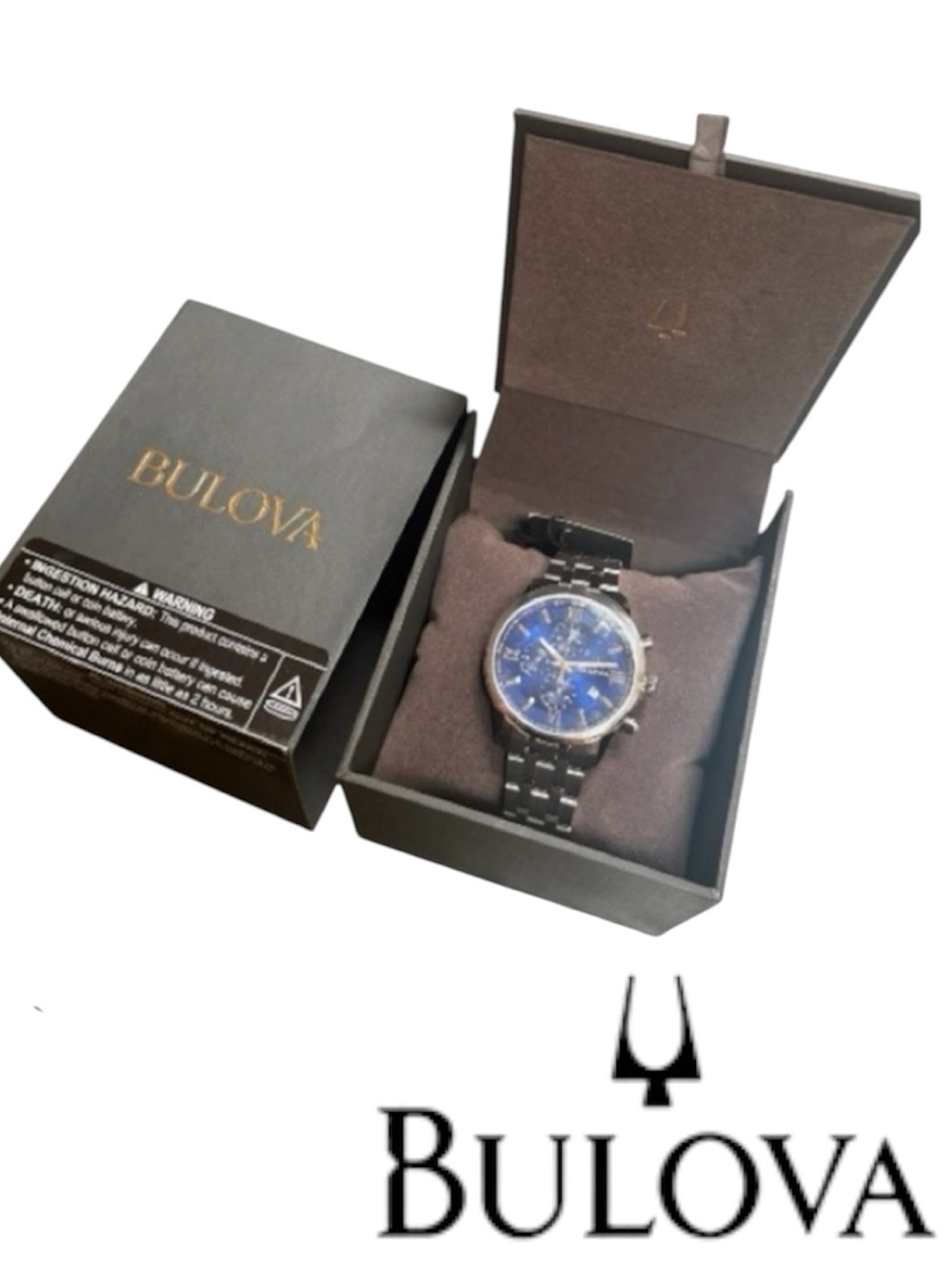 Bulova Classic Sutton Chronograph Stainless Steel Men's Quartz Watch